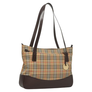 Burberry Nova Check Tote canvas check pattern
