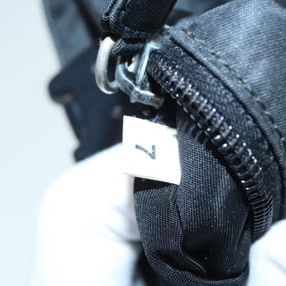 Prada Grommet Lock Flap Chain Shoulder Bag Leather