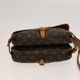 Louis Vuitton Saumur Handbag Monogram Canvas