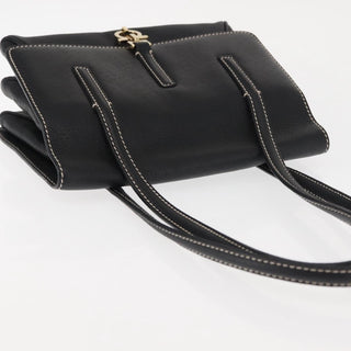 Salvatore Ferragamo Flap Shoulder Bag Leather