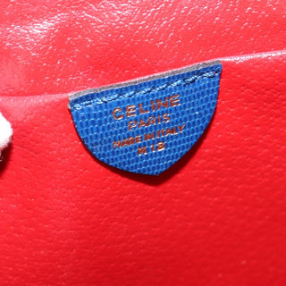 Celine Vintage Circle Logo Crossbody Bag Leather