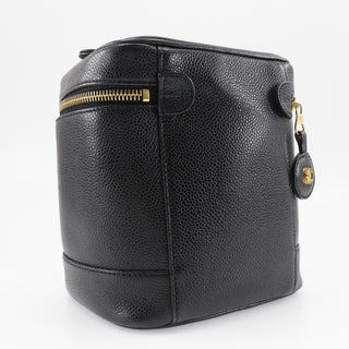 Chanel Vintage Timeless Cosmetic Case Caviar