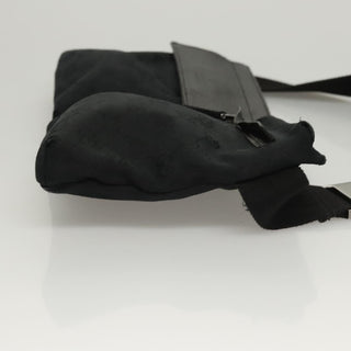 Gucci Vintage Double Belt Bag GG Canvas with Leather