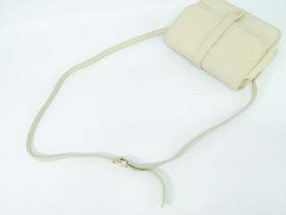 Saint Laurent Vintage Flap Crossbody Bag Leather