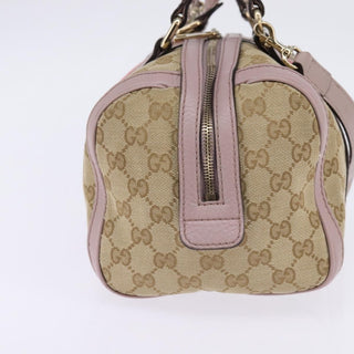 Gucci Vintage Web Boston Bag GG Canvas