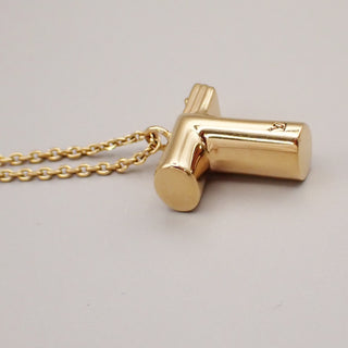 Louis Vuitton LV and Me Heart Pendant Necklace Metal