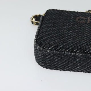 Chanel Deauville Chain wallet Raffia
