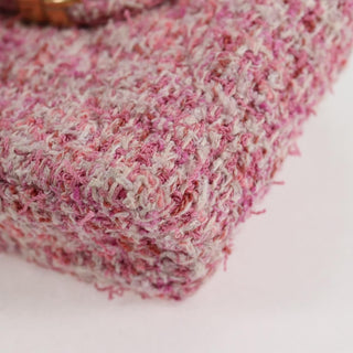 Chanel Kelly Top Handle Shopping Bag Quilted Tweed