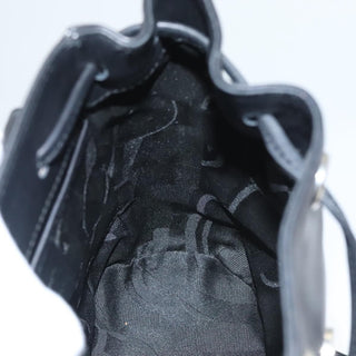 Salvatore Ferragamo Gancini Flap Drawstring Backpack Leather