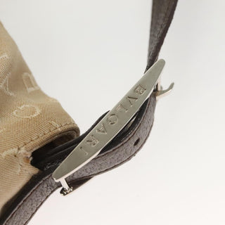 Bvlgari B.Zero1 Logomania Bag Canvas with Leather