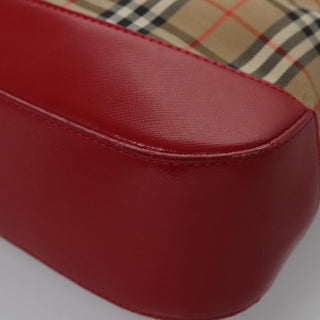 Burberry Shoulder Bag Nova Check Canvas