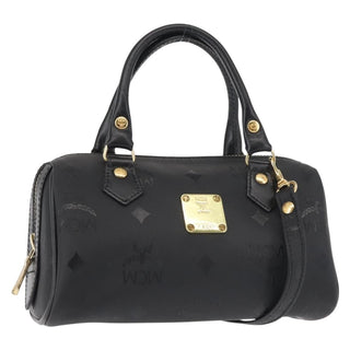 MCM Visetos logogramme Handbag Canvas and Leather