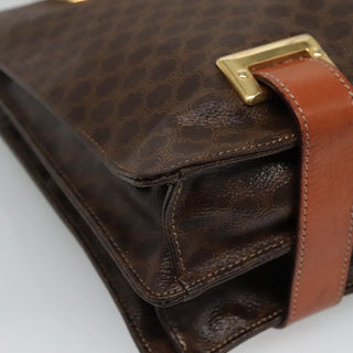 Celine Macadam Shoulder Bag PVC Leather