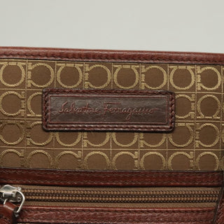 Salvatore Ferragamo Gancini Tote Gancini Canvas