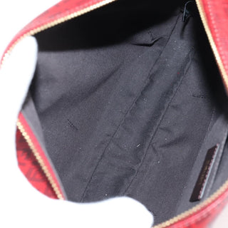 Fendi Front Pocket Messenger Bag Zucchino Coated Canvas