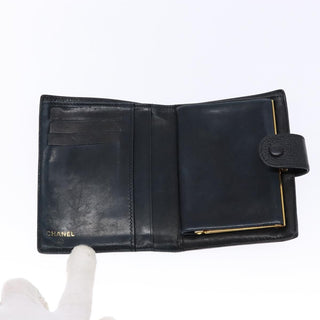 Chanel CC Bifold Wallet Quilted Caviar