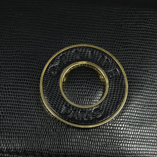 Celine Circle Logo Handbag Leather