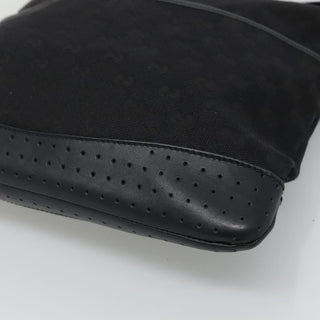 Gucci Zip Messenger Bag GG Canvas with Perforated Leather