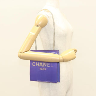 Chanel Vintage Holographic Chain Tote Vinyl