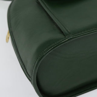 Celine Circle Logo Handbag Leather