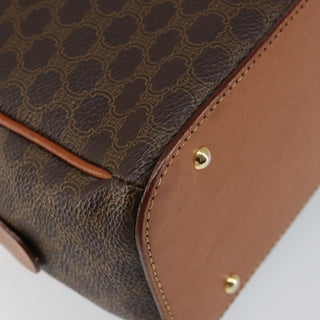 Celine Vintage Macadam Handbag Canvas