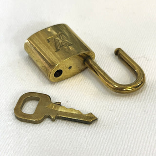 Louis Vuitton Cadenas Bag Charm Gold-plated
