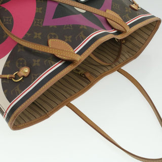Louis Vuitton Neverfull NM Tote Limited Edition Game On Monogram Canvas