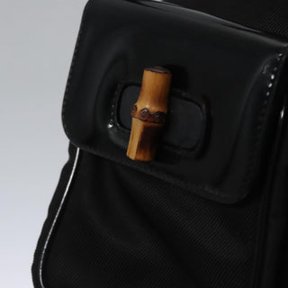 Gucci Vintage Bamboo Backpack Patent