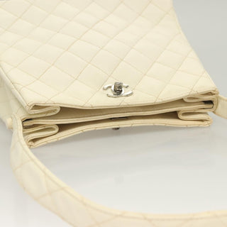 Chanel Vintage CC Shoulder Bag Quilted Caviar