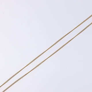 Christian Dior CD Round Pendant Necklace Metal