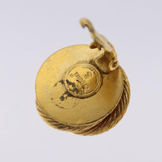 Chanel Vintage CC Clip-On Earrings Metal