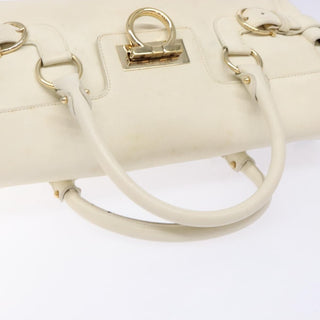 Salvatore Ferragamo Gancini top handle Leather