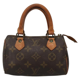 Louis Vuitton Speedy Mini HL Handbag Monogram Canvas