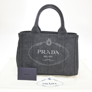 Prada Canapa Tote Denim