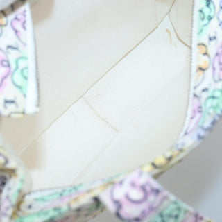 Chanel Vintage Camellia Tote Printed Nylon