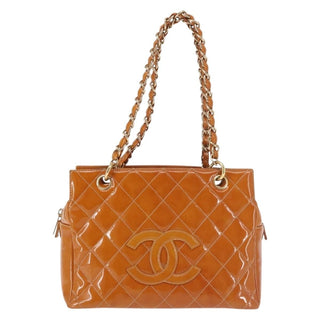 Chanel Vintage Petite Timeless Tote Quilted Patent