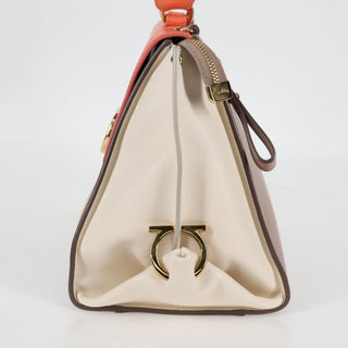 Salvatore Ferragamo Sofia Satchel Leather