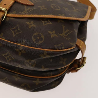Louis Vuitton Saumur Handbag Monogram Canvas
