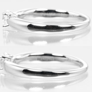 Tiffany & Co. Harmony Solitaire Ring Platinum with RBC Diamond I/VS1