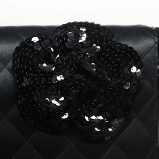 Chanel Camellia Charms Wallet on Chain Silk
