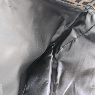 Fendi Vintage FF Handle Tote Zucca Canvas