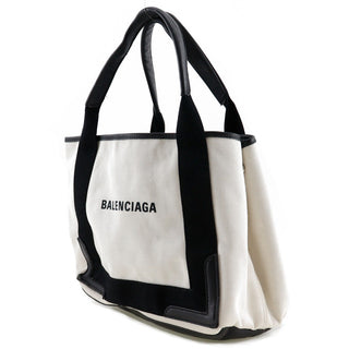Balenciaga Cabas Tote Canvas and Leather
