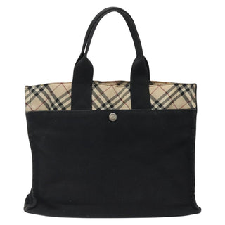 Burberry Nova Check Tote canvas check pattern