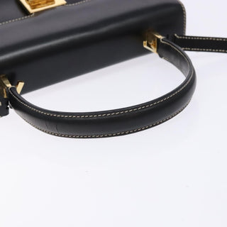 Salvatore Ferragamo Gancini Convertible Top Handle Bag Leather