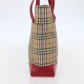 Burberry Nova Check Tote canvas check pattern