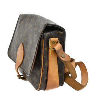 Louis Vuitton Cartouchiere Handbag Monogram Canvas