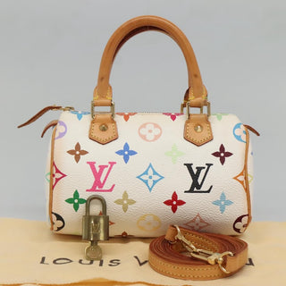 Louis Vuitton Speedy Mini HL Handbag Monogram Multicolor