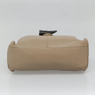 Burberry Horn Toggle Tote Leather