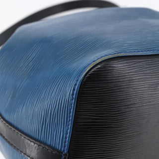 Louis Vuitton Petit Noe Handbag Two Tone Epi Leather