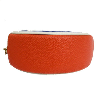 Chanel Filigree Round Coin Purse Quilted Caviar